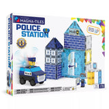 MAGNA-TILES Police Station, set cu 35 de piese