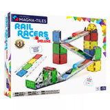 MAGNA-TILES Rail Racers Deluxe, set cu 90 de piese