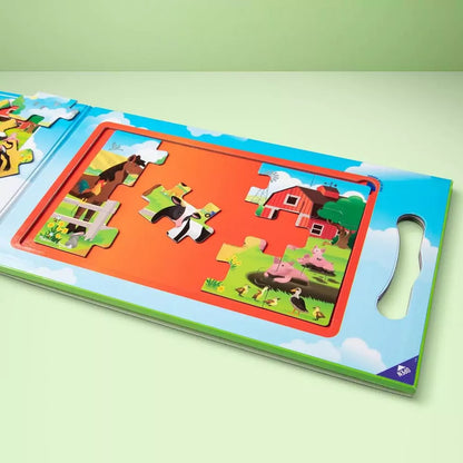 Puzzle magnetic, fermă, Melissa & Doug