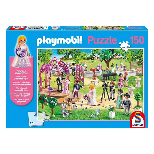 Puzzle Schmidt: Playmobil puzzle - Marriage, 150 piese