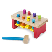 Melissa & Doug Fa készségfejlesztő játék, Kalapálós asztal