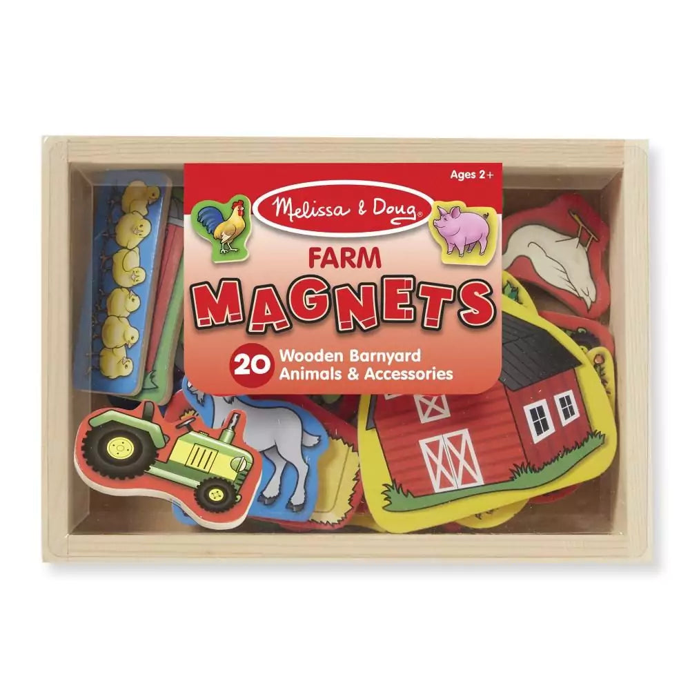 Set magnetic - fermă,Melissa & Doug