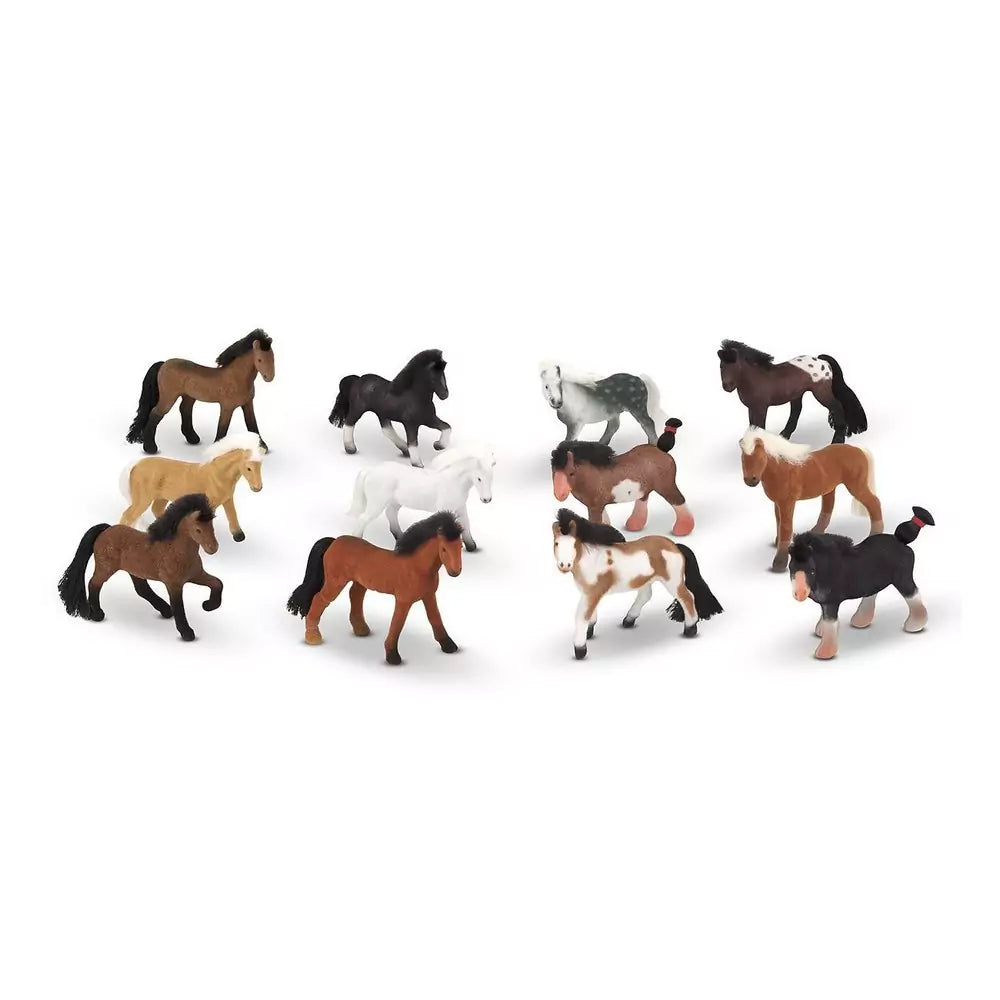 Figurine cai, 12 buc, Melissa & Doug