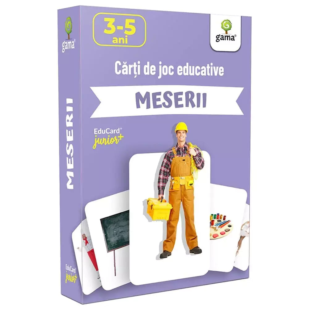 Meserii - joc educativ joc de societate în limba română