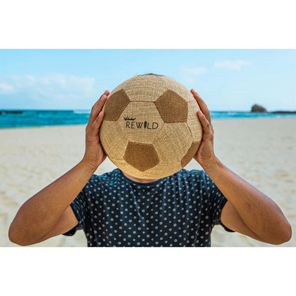 Minge fotbal ecologica Waboba Rewild, pentru plaja, nisip si iarba