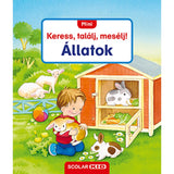 Mini Keress, találj, mesélj! Állatok, carte în limba maghiară