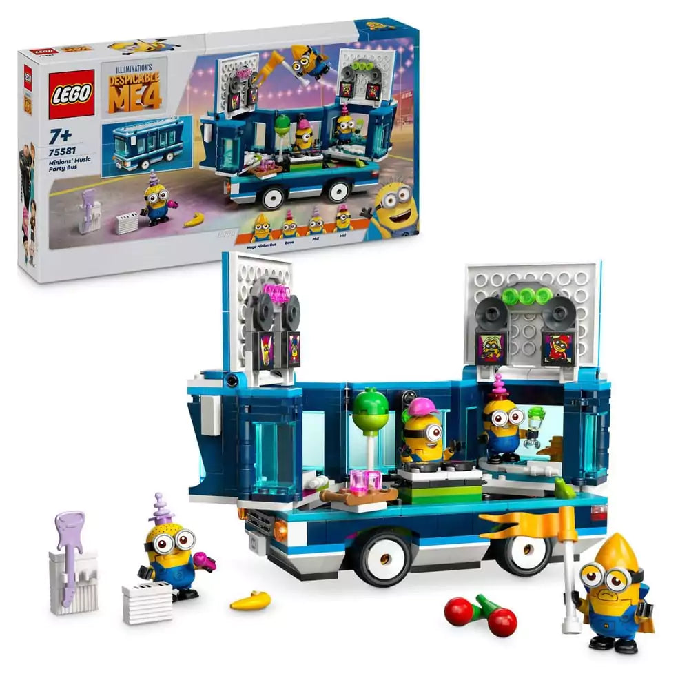 LEGO Minions Autobuzul de petrecere al minionilor 75581