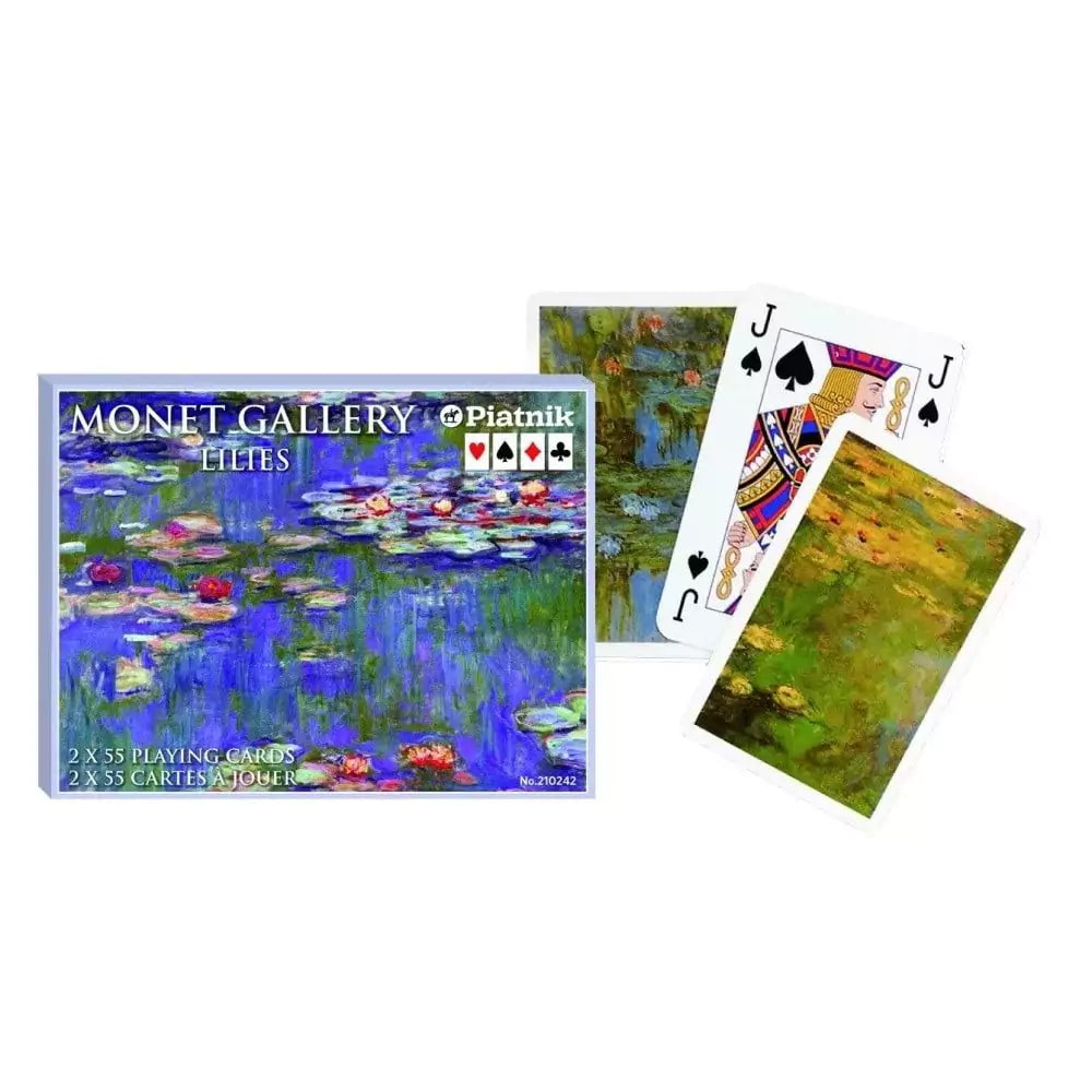 Set de cărți 2x55 - Monet: Lilies
