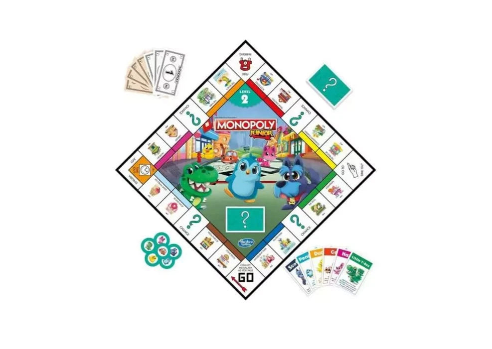 Monopoly Junior 2 az 1-ben társasjáték