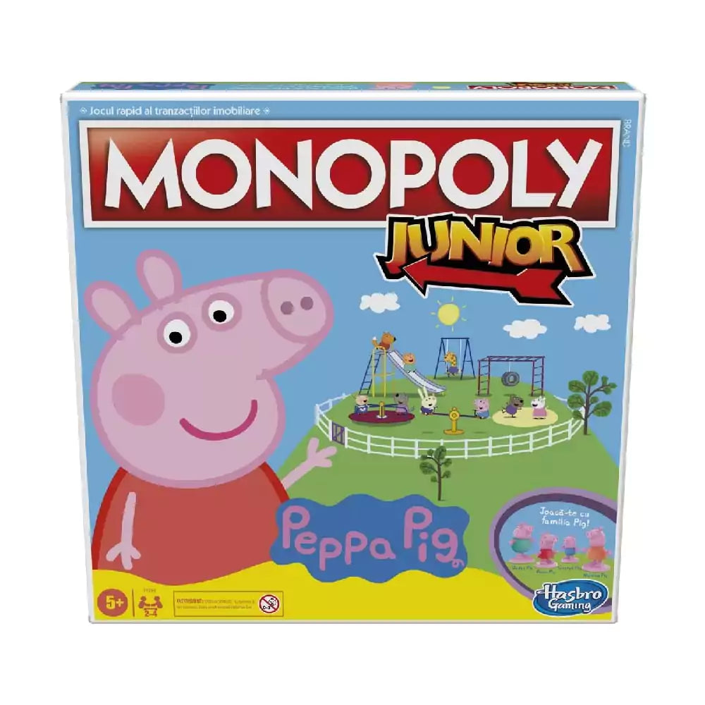 Joc de societate Monopoly Junior Peppa Pig cutia