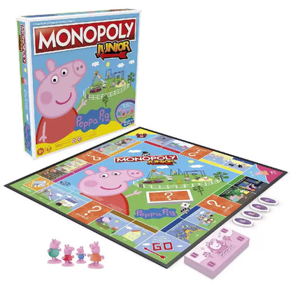Joc de societate Monopoly Junior Peppa Pig