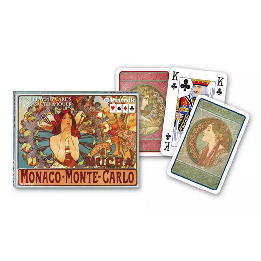 Set de cărți 2x55 - Monte Carlo