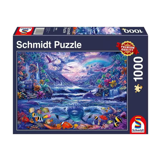 Puzzle Schmidt: Moonlight oasis, 1000 piese