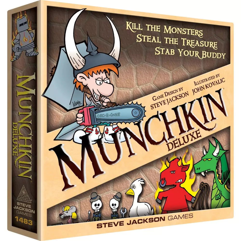 Munchkin Deluxe joc de societate în limba engleză