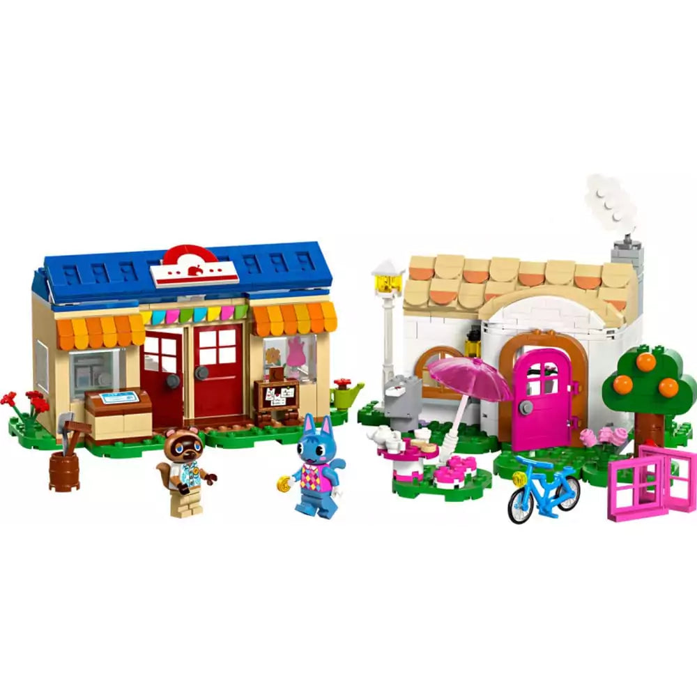 LEGO Animal Crossing Nook's Cranny și casa lui Rosie 77050 componente