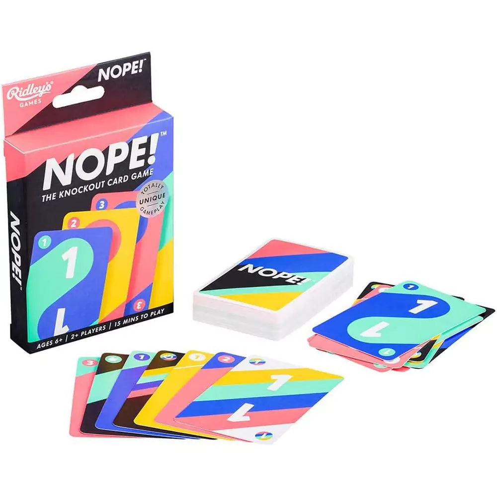 Nope! The Knockout Card Game -angol nyelvű kártyajáték