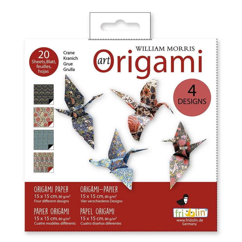 Origami cocori - design William Morris - Fridolin