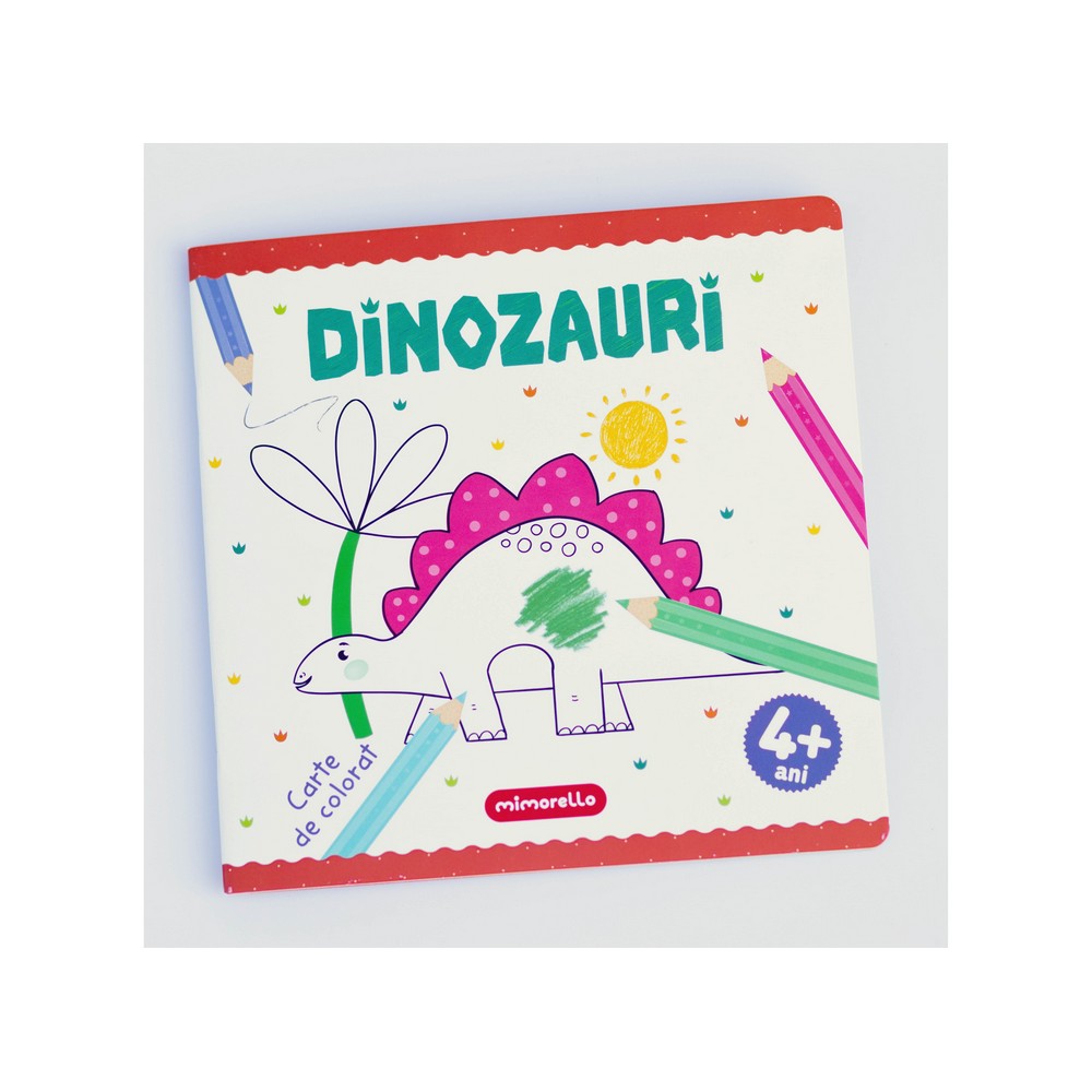 Dinozauri - Desenăm pas cu pas