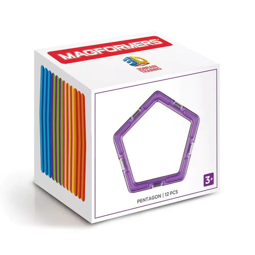 Magformers Pentagon Set - 12 piese in forma de pentagon