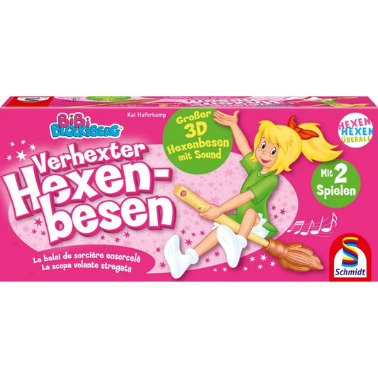 Bibi Blocksberg Verhexter Hexenbesen,joc de societate în limba germană prefata cutie