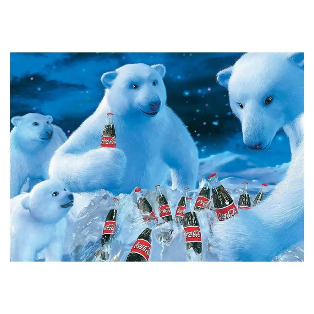 Puzzle Schmidt: Coca Cola - Polar bears, 1000 piese