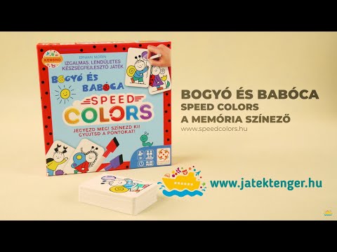 Bogyó és Babóca Speed Colors joc de societate în limba maghiară