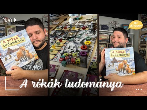 A rókák tudománya joc de societate în limba maghiară