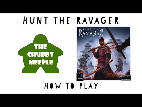 Hunt the Ravager joc de societate în limba engleză