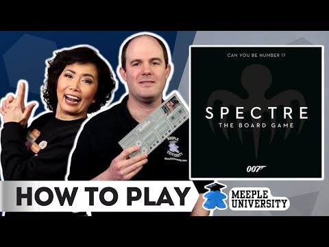 007 SPECTRE Board Game joc de societate în limba engleză