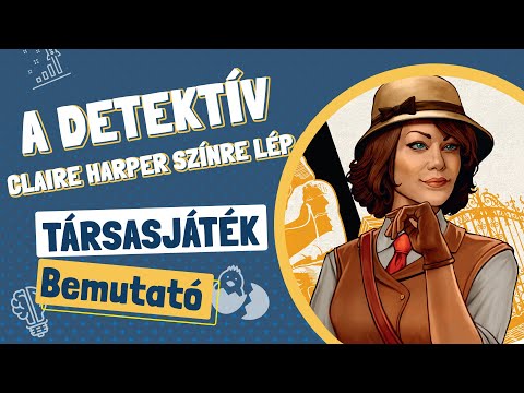 A detektív – Claire Harper színre lép joc de societate în limba maghiară