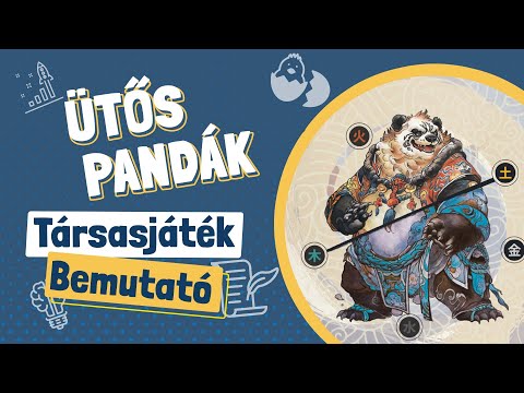 Ütős pandák, joc de socieate în limba maghiară