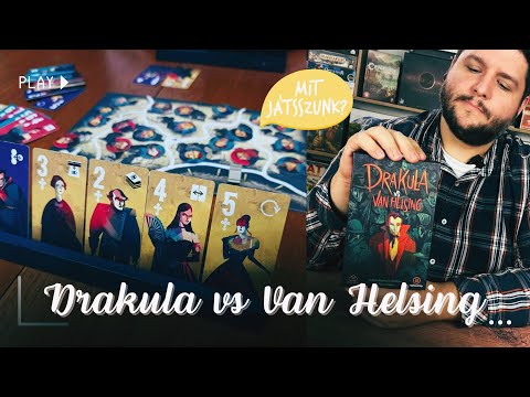 Dracula vs Van Helsing joc de societate în limba maghiară