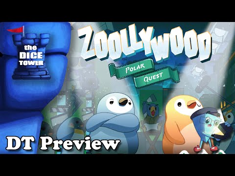 Zoollywood Polar Quest Expansion joc de societate în limba engleză
