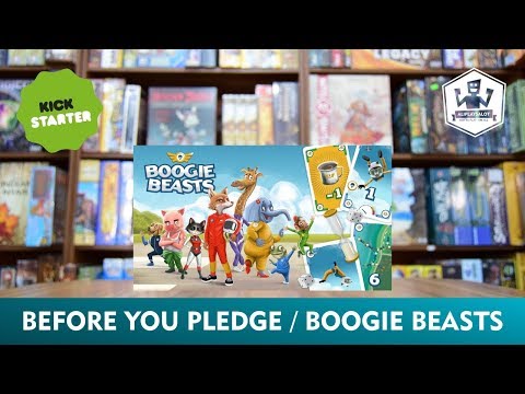 Boogie Beasts joc de societate în limba engleză