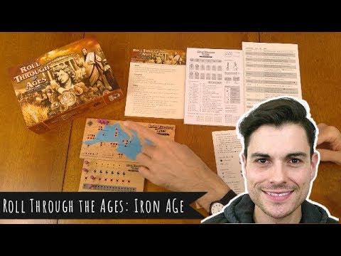 Roll Through the Ages: The Iron Age with Mediterranean joc de societate în limba engleză