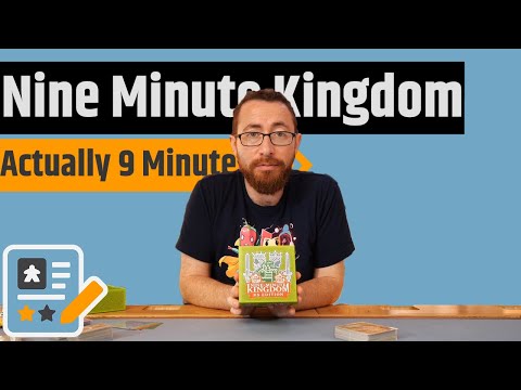 Nine-minute Kingdom: Kickstarter Edition joc de societate în limba engleză