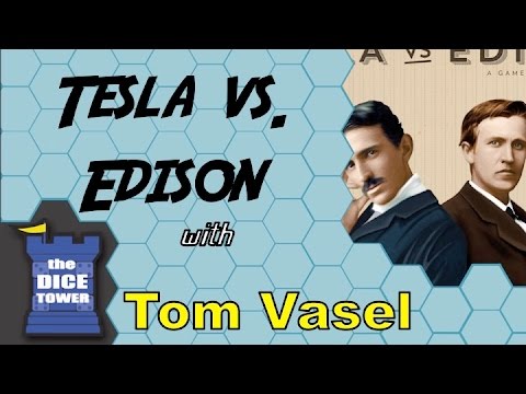Tesla vs. Edison: Duel joc de societate în limba engleză