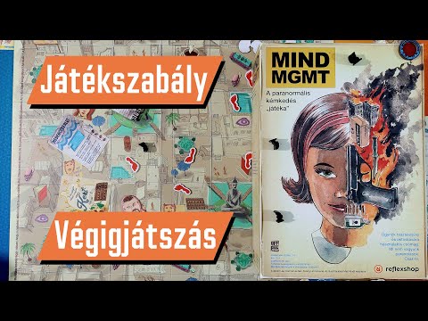 Mind MGMT joc de societate în limba maghiară