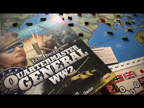 WW2 Quartermaster General 2nd Edition joc de societate în limba engleză