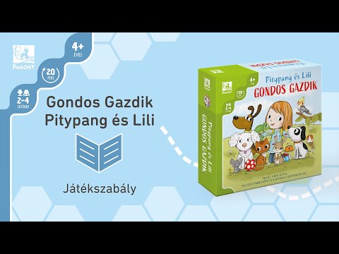 Pitypang és Lili - Gondos gazdik joc de societate în limba maghiară