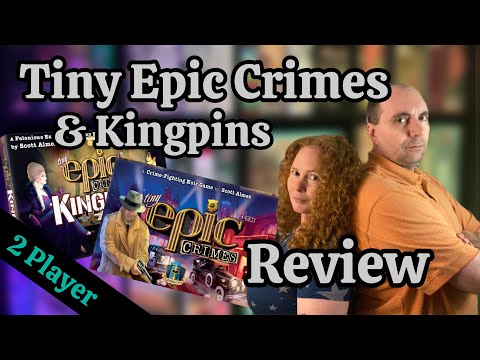 Tiny Epic Crimes: Kingpins joc de societate în limba engleză