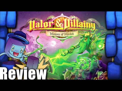 Valor & Villainy: Minions of Mordak joc de societate în limba engleză