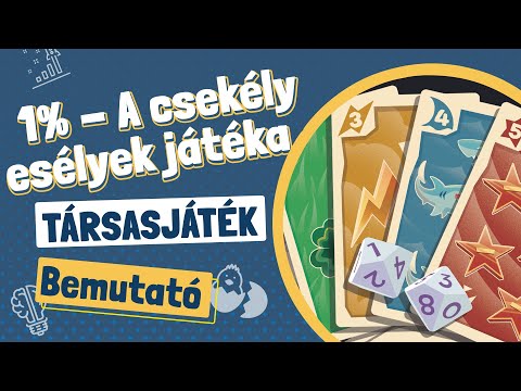 1% A csekély esélyek játéka, joc de societate în limba maghiară