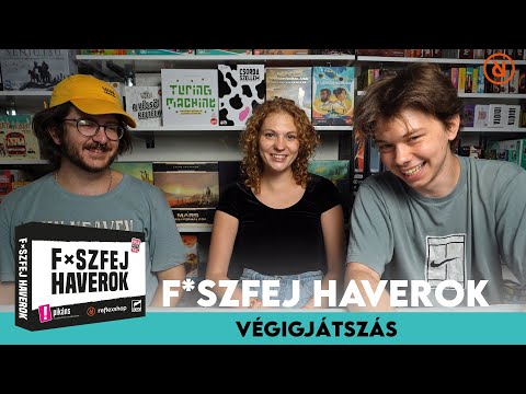 Fxszfej haverok, joc de societate în limba maghiară