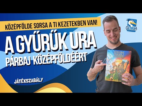 A Gyűrűk Ura Párbaj Középföldéért joc de societate în limba maghiară