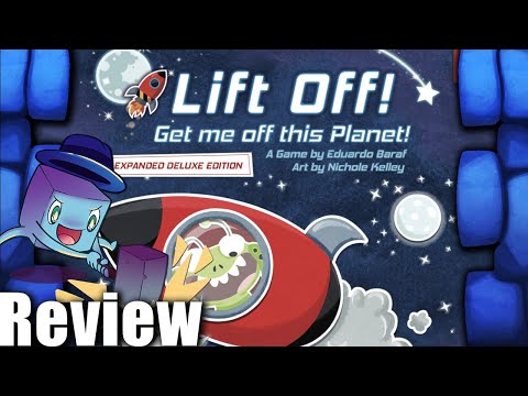 Lift Off! Get me off this Planet! Expanded Deluxe Edition joc de societate în limba engleză
