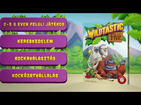 Wildtastic Five, joc de societate în limba maghiară