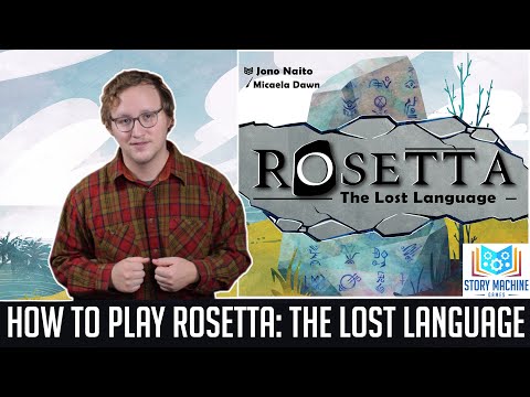 Rosetta: The Lost Language joc de societate în limba engleză