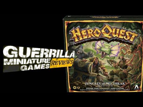 HeroQuest Jungles of Delthrak Quest Pack joc de societate în limba engleză