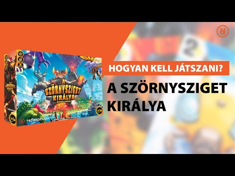 A Szörnysziget királya joc de societate în limba maghiară